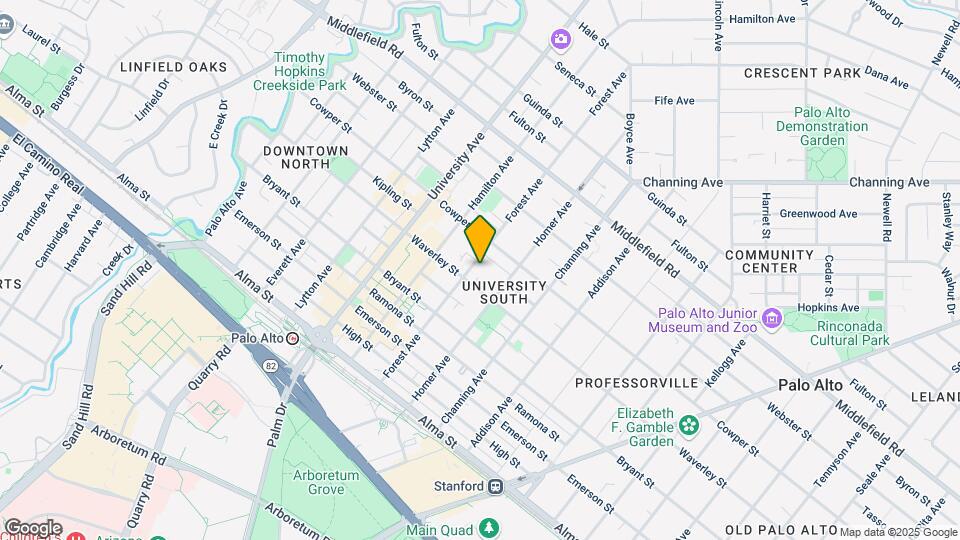 430 Forest Ave Map and Location Details