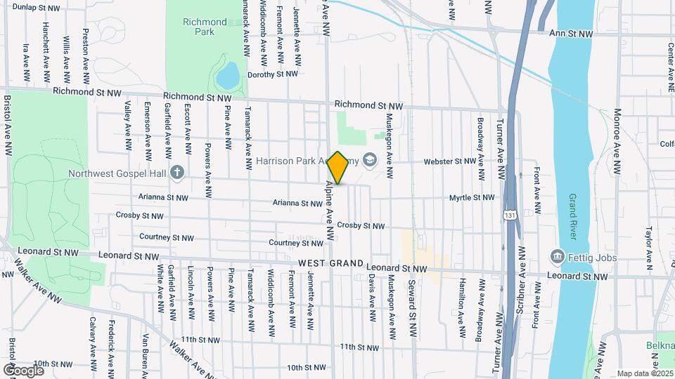 750 Myrtle St NW Map and Location Details