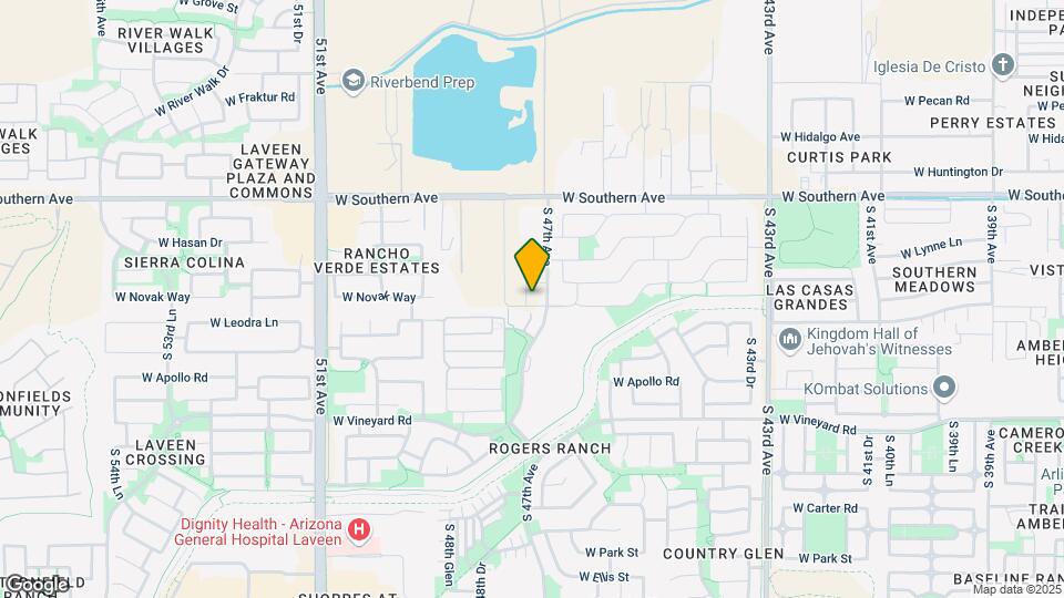 4716 W Alta Vista Rd Map and Location Details