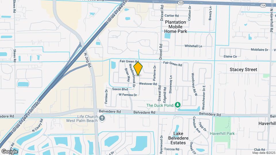 1323 W Fernlea Dr Map and Location Details