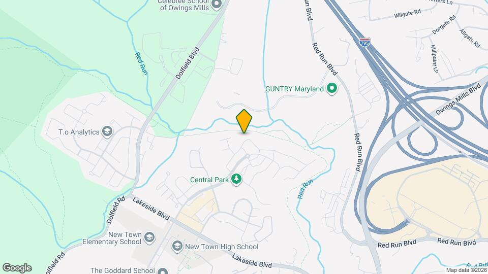 2054 Hunting Ridge Dr Map and Location Details