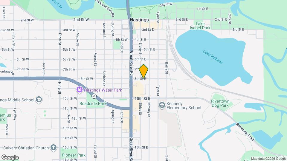 214 8th St E, Unit 214 8th Street East, Hastings, MN Map and Location Details
