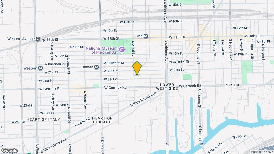1750 W 21st Pl, Unit 2 Map and Location Details