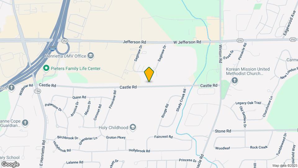 316 Castle Rd, Unit 1 Map and Location Details