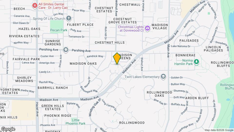 9200 Madison Green Ln Map and Location Details