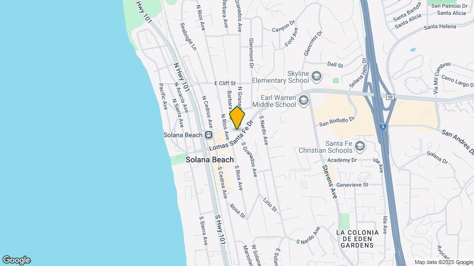 113 N Granados Ave Map and Location Details