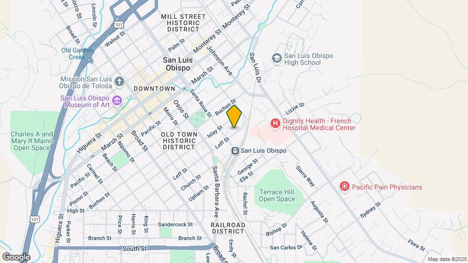 1142 Leff St, Unit 1142 Map and Location Details