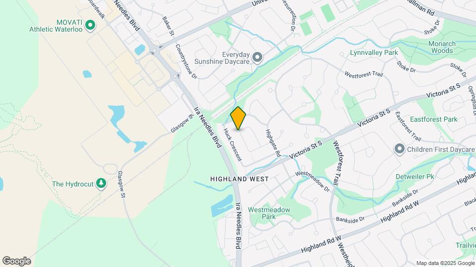 132 Udvari Crescent Map and Location Details