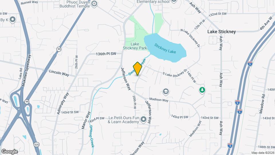 2020 139th St SW Map and Location Details