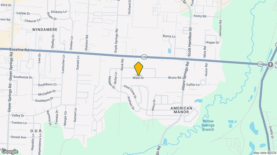 4300 West Dr Mapa y Detalles de la Ubicación