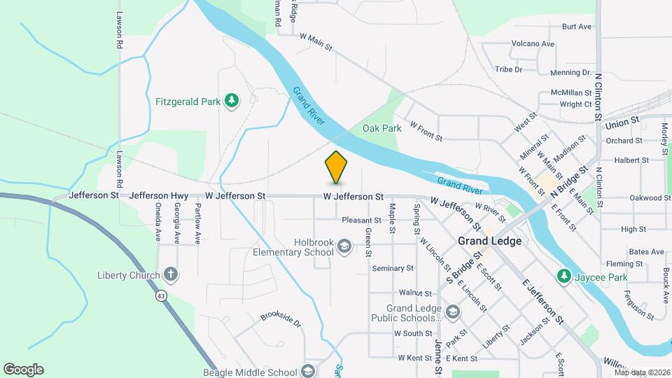 134 Perry St, Unit 1 Map and Location Details