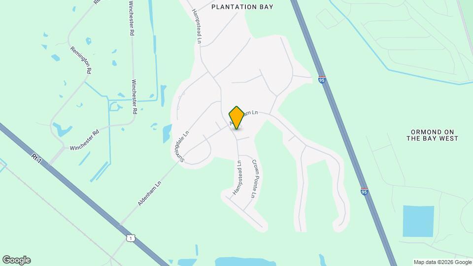 1207 Hampstead Ln Map and Location Details