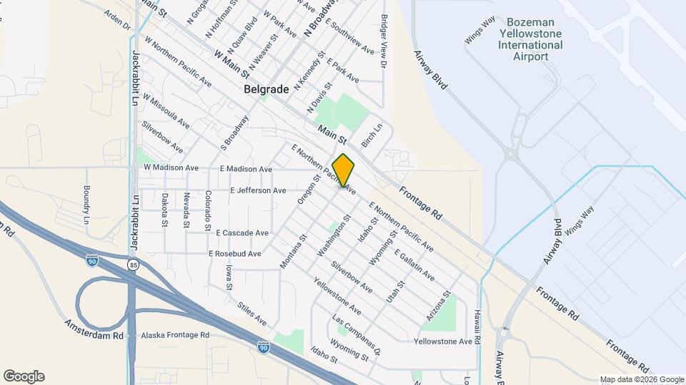 604 E Northern Pacific Ave Map and Location Details