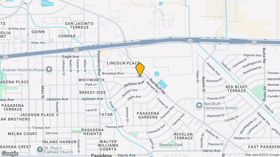 1312 Bernard St Map and Location Details