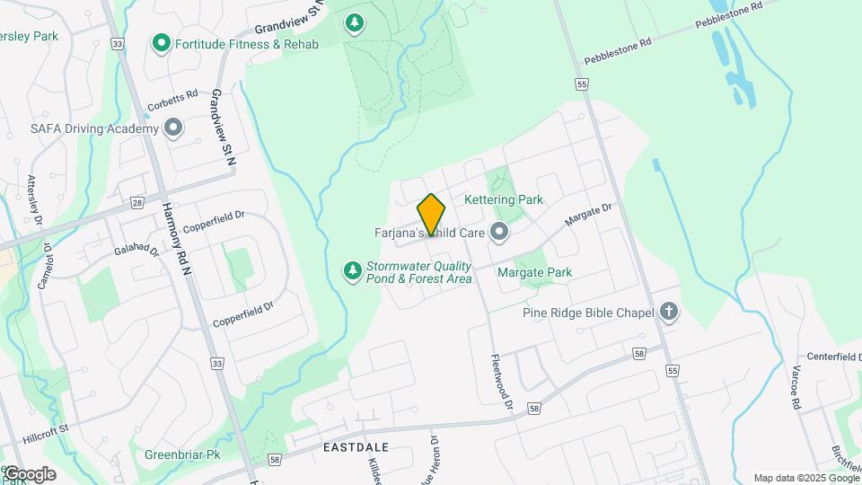 1129 Beneford Rd Map and Location Details