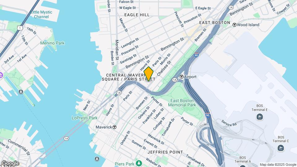 142 Chelsea St, Unit 3 Map and Location Details