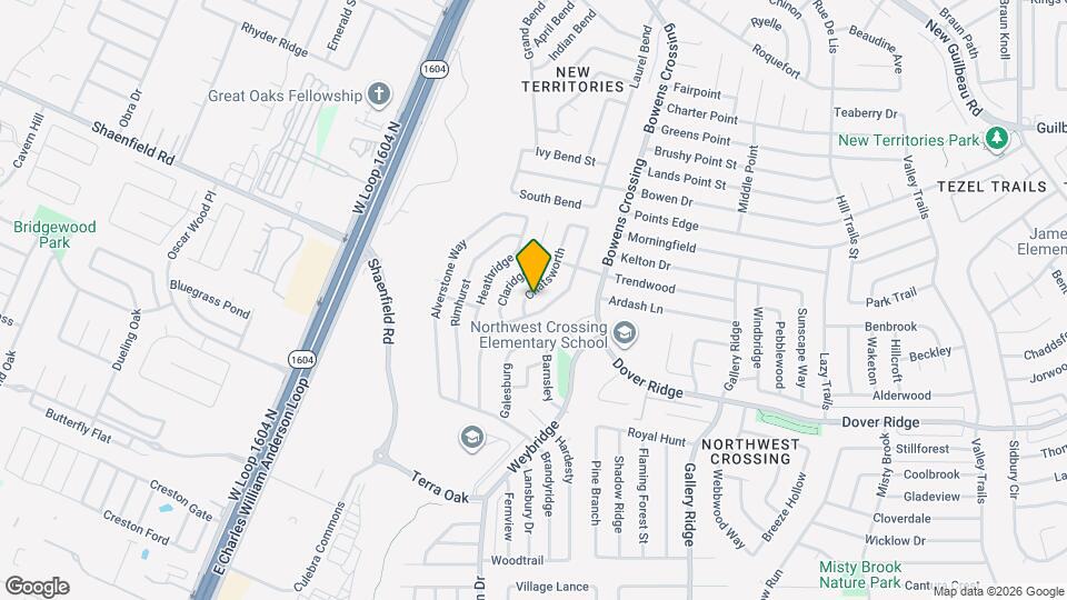 7606 Chatsworth Map and Location Details