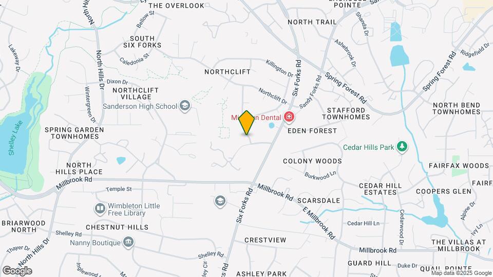 5617 Rangeley Dr Map and Location Details