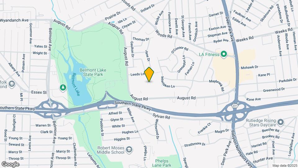 1752 August Rd Map and Location Details