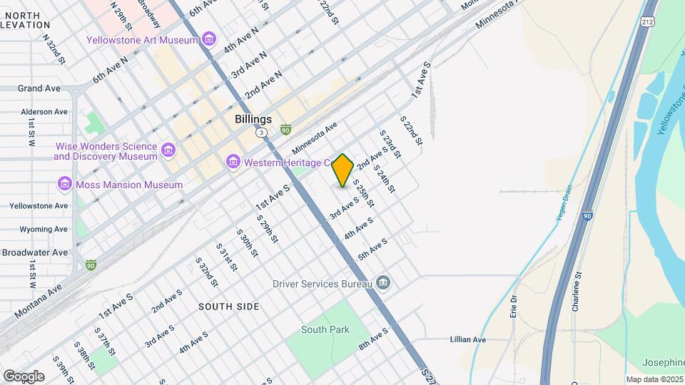 209 S 26th St Map and Location Details