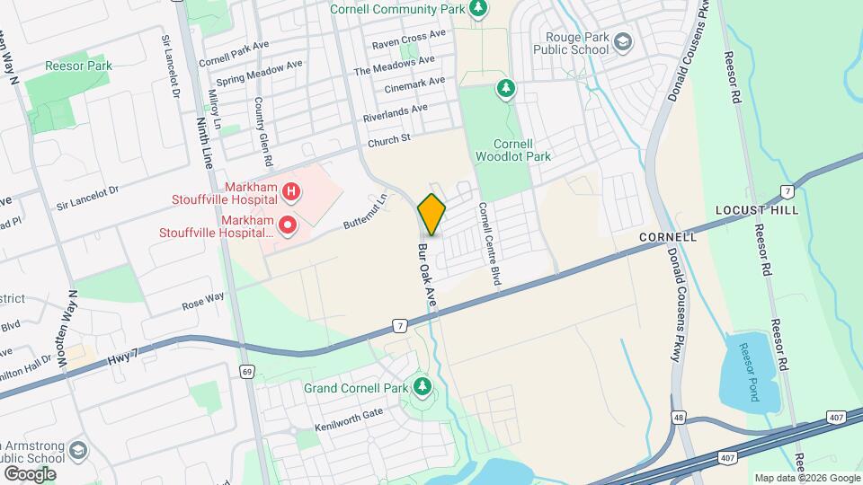 3330 Bur Oak Ave Map and Location Details