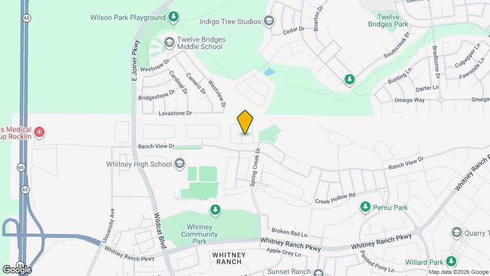 611 Open Range Ln Map and Location Details