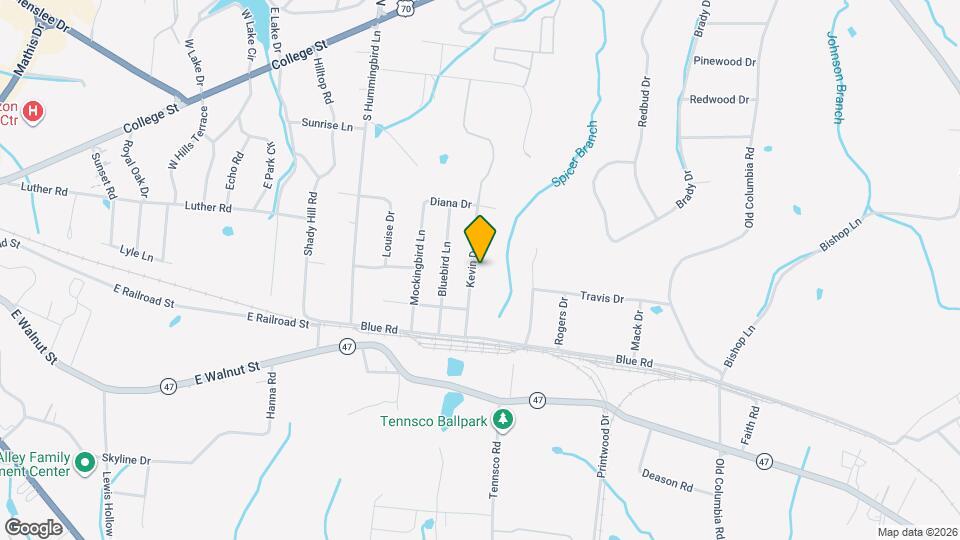 315 Kevin Dr Map and Location Details