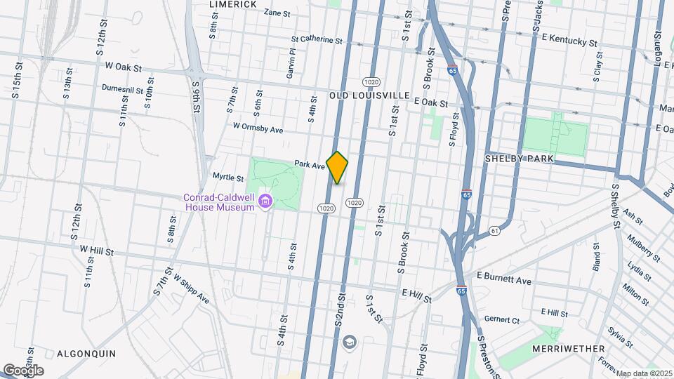 1359 S 3RD St Mapa y Detalles de la Ubicación