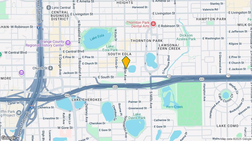 231 S Summerlin Ave Map and Location Details