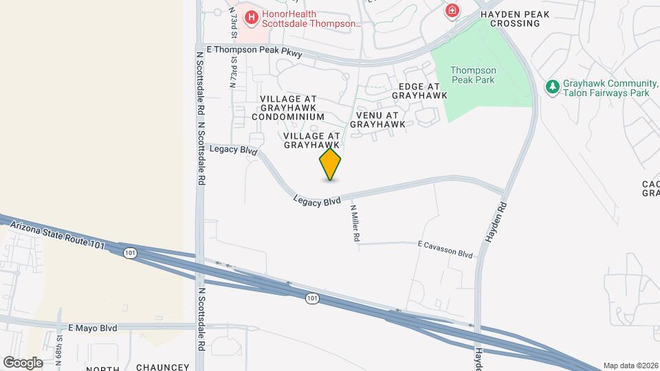 Olea Scottsdale Map and Location Details