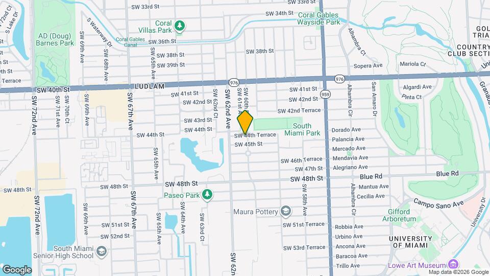 6050 SW 44th Terrace Map and Location Details