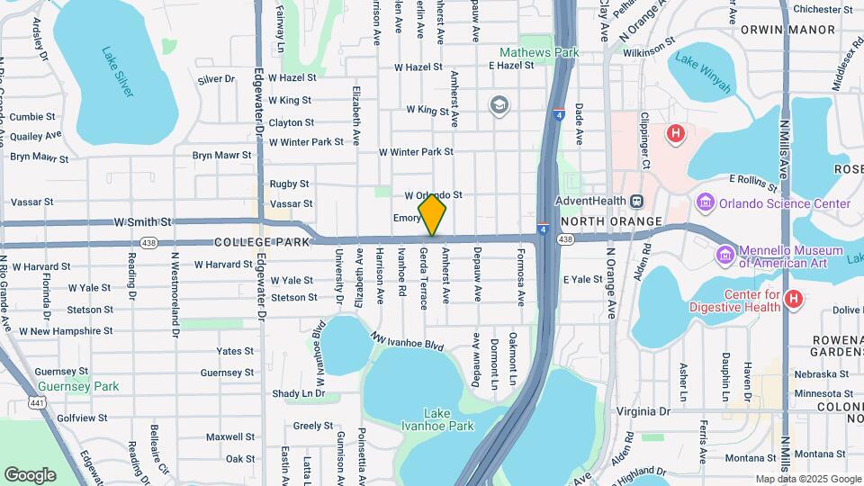 200 W Princeton St Map and Location Details