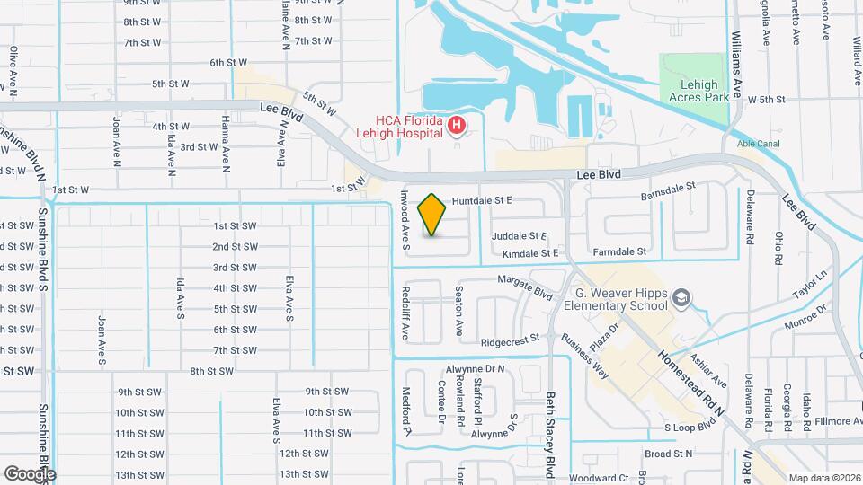 1516 Lindale Cir Map and Location Details