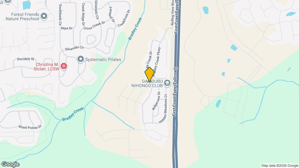 3330 Bradley Creek Pkwy Map and Location Details