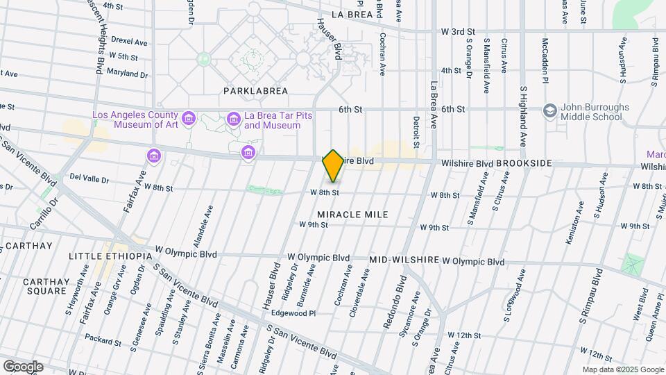 5555 W 8th St, Unit 207 Map and Location Details