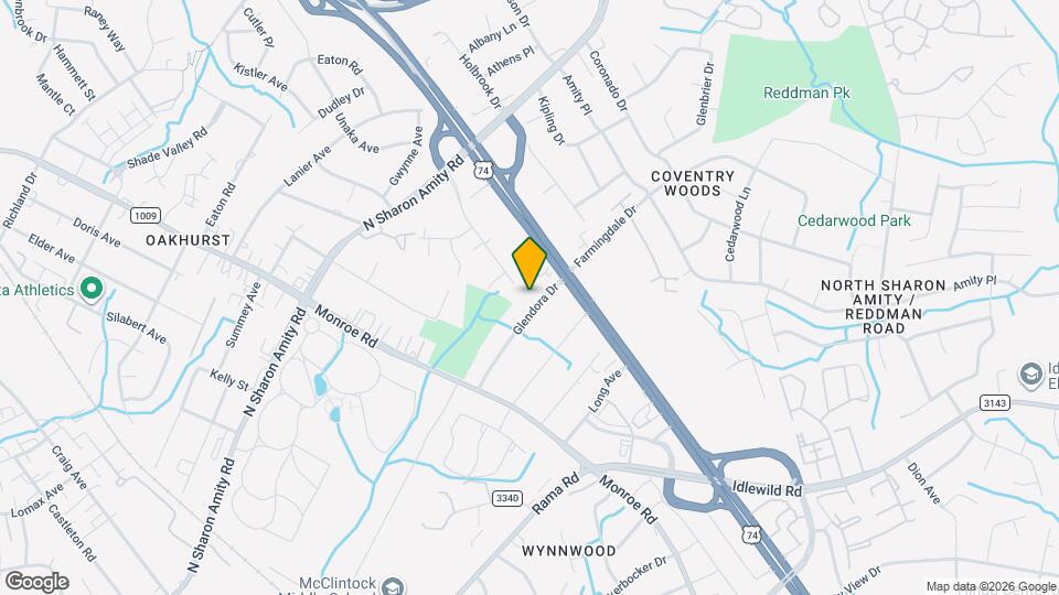 827 Glendora Dr Map and Location Details