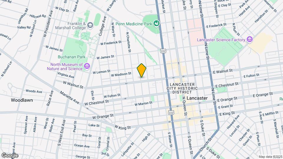 327 W Walnut St-Unit -Unit 2 Map and Location Details