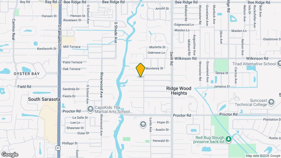 2539 Trinidad St Map and Location Details