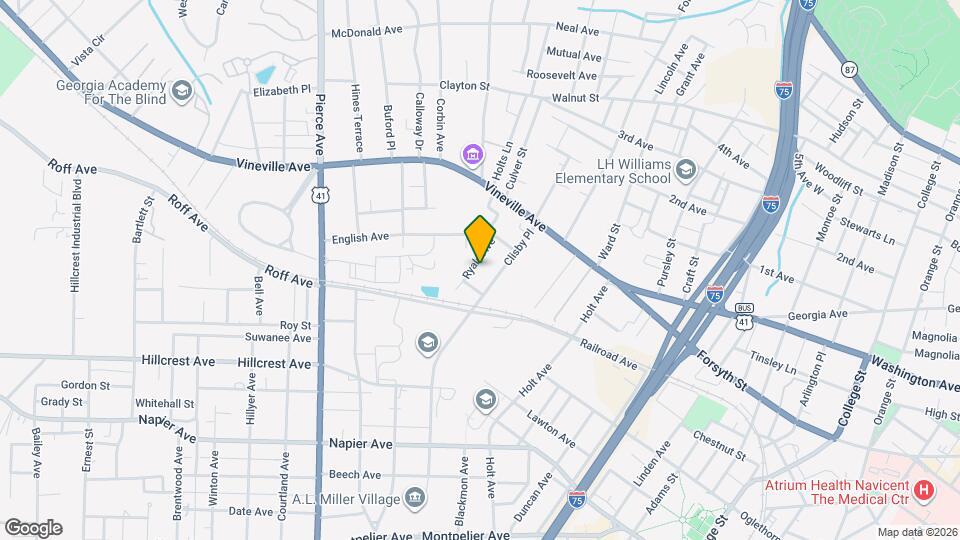 260 Ryals Ave Map and Location Details