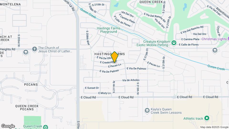 21094 E Pecan Ln Map and Location Details