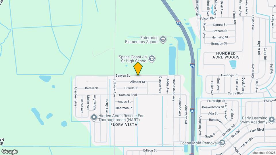 6225 Banyan St Map and Location Details