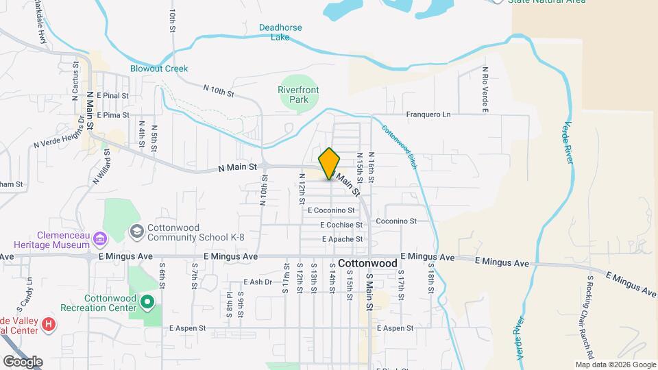 1323 E Graham St Map and Location Details