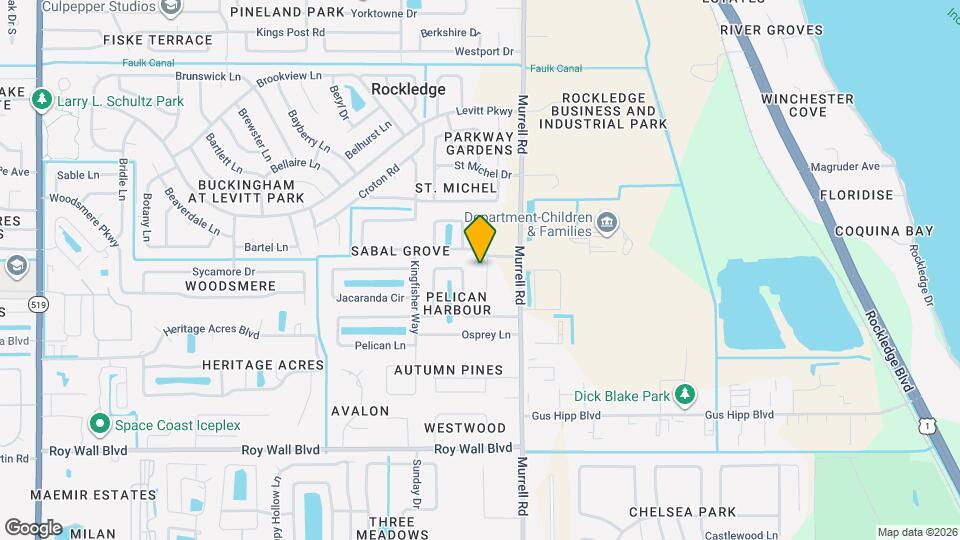 985 Riviera Point Dr Mapa y Detalles de la Ubicación