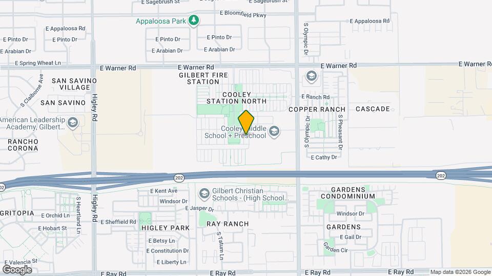 1077 S Reber Ave Map and Location Details