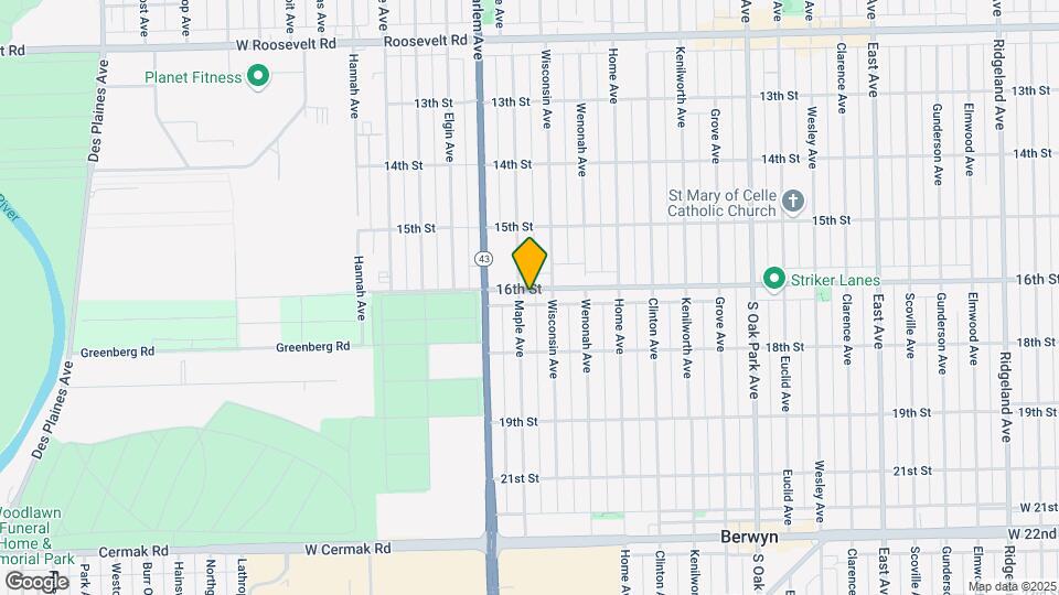 7118 16th St Mapa y Detalles de la Ubicación