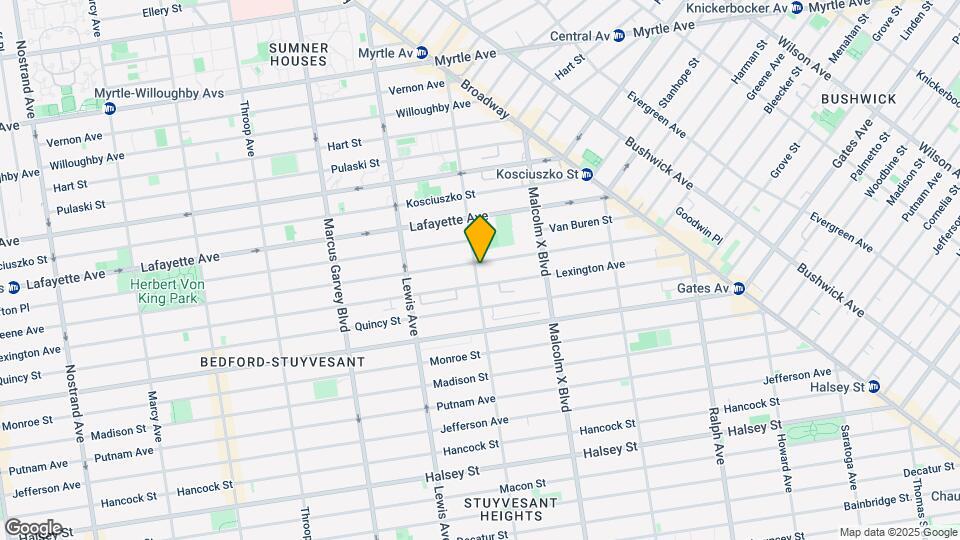 145 Stuyvesant Ave Map and Location Details