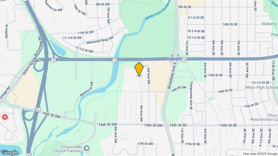 Three 4-Plex Buildings in SW Rochester Map and Location Details