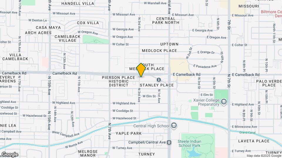 198 W Mariposa St Map and Location Details