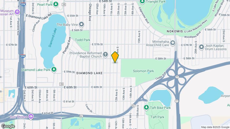 5816 12th Ave S Map and Location Details