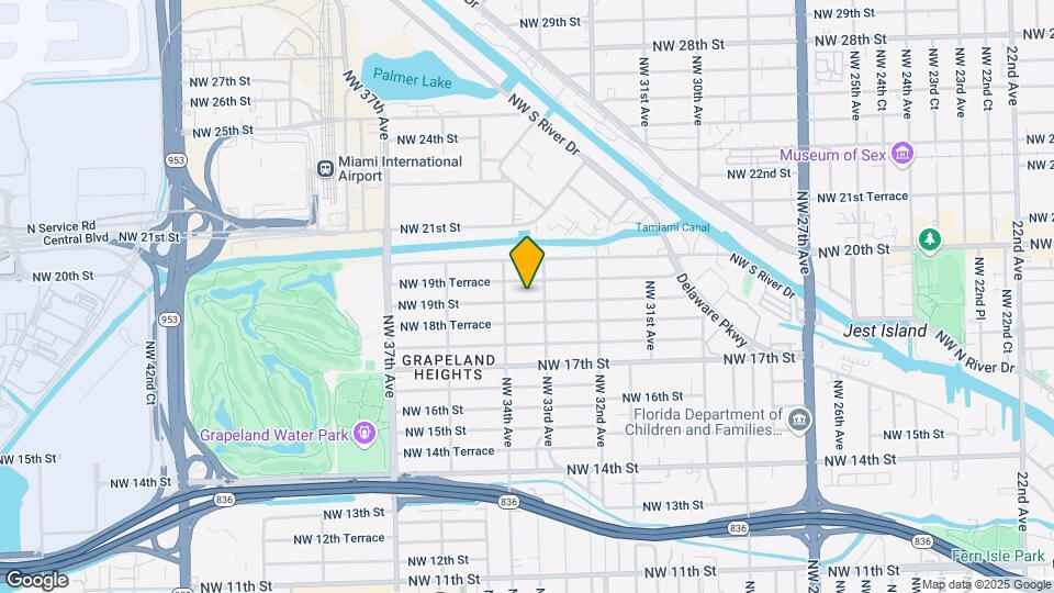 3335 NW 19th St Map and Location Details